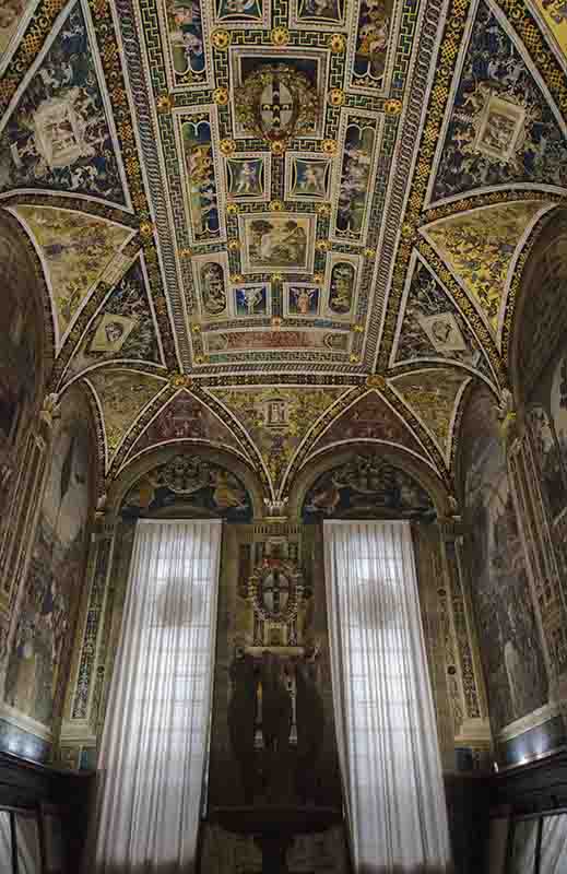 59 - Italia - Siena - catedral - interior - biblioteca